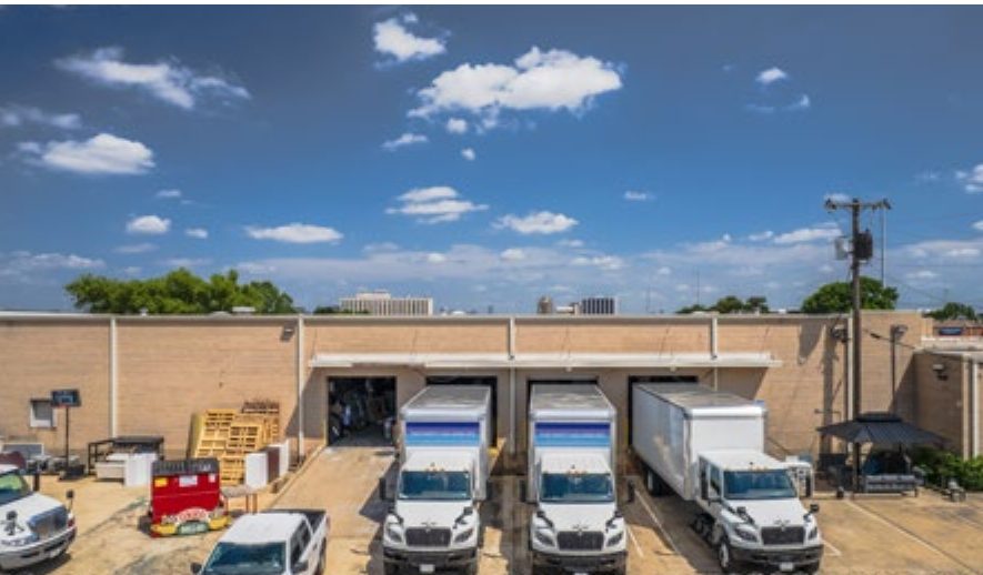 8888 Governors Row loading dock and truck court